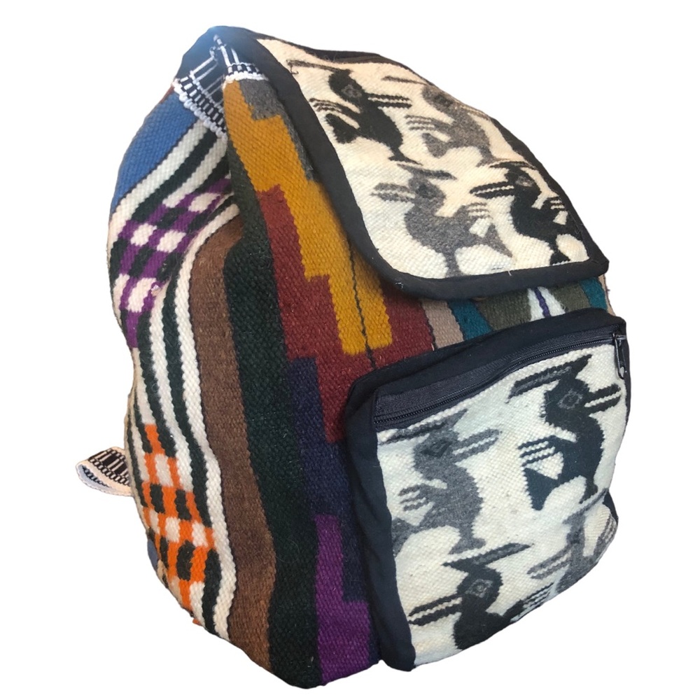 Aztec Print Backpack - Picture 3 of 14